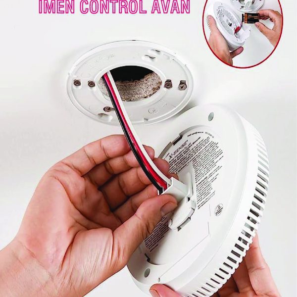 Operation of setting up and running the smoke detector